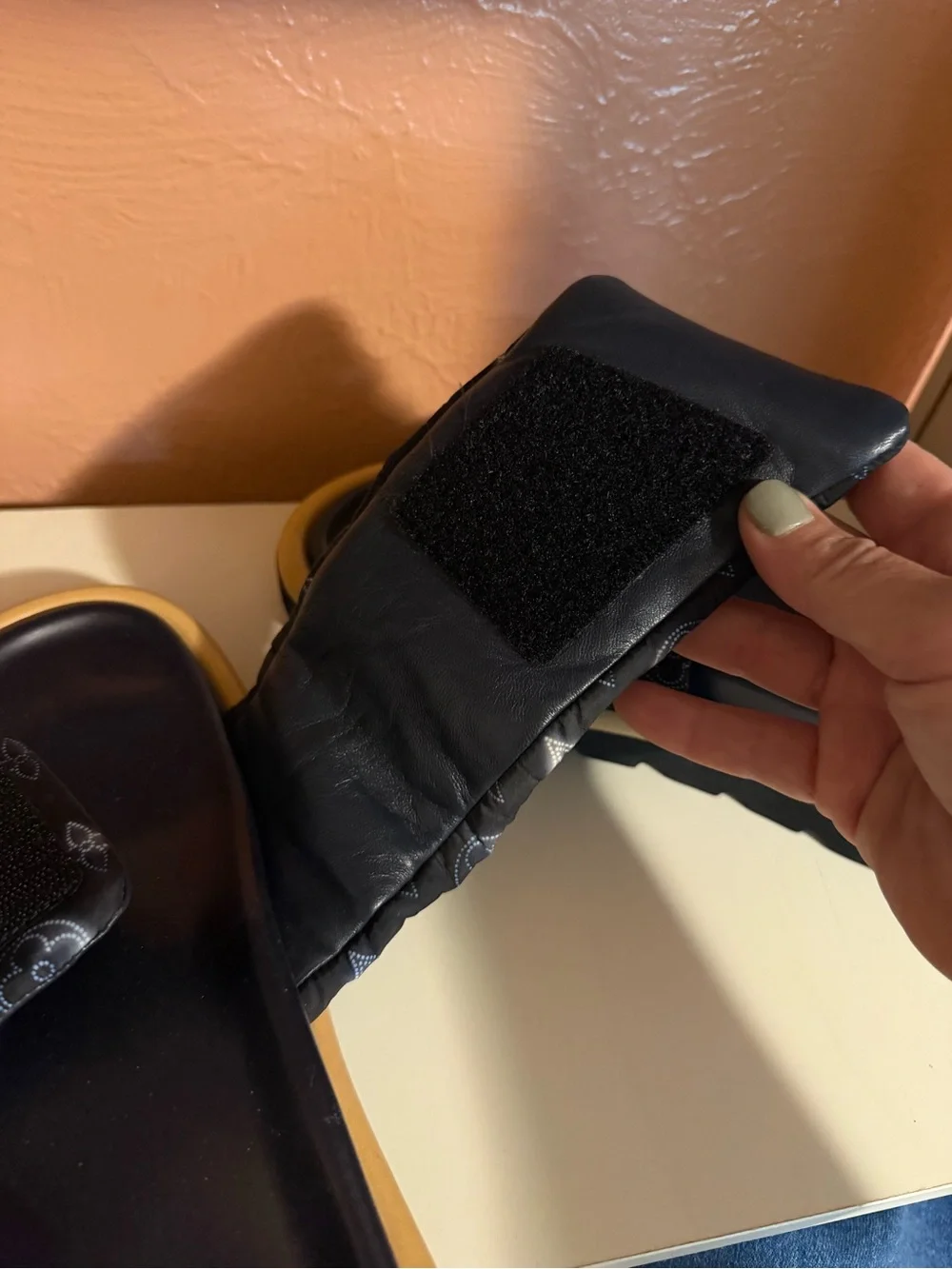 Louis Vuitton Pool Pillow Comfort Mule in navy blue